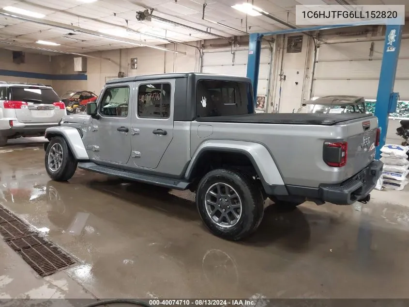 1C6HJTFG6LL152820 2020 Jeep Gladiator Overland 4X4