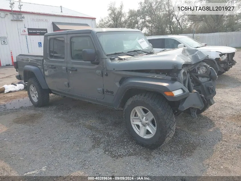 2020 Jeep Gladiator Sport S 4X4 VIN: 1C6HJTAG8LL201927 Lot: 40289634