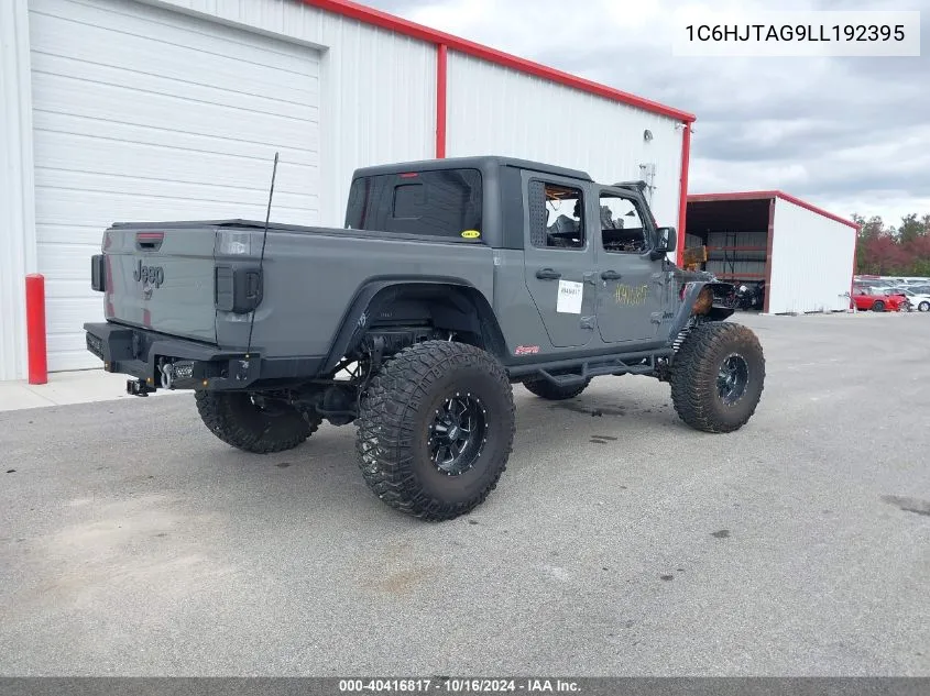 2020 Jeep Gladiator Sport 4X4 VIN: 1C6HJTAG9LL192395 Lot: 40416817