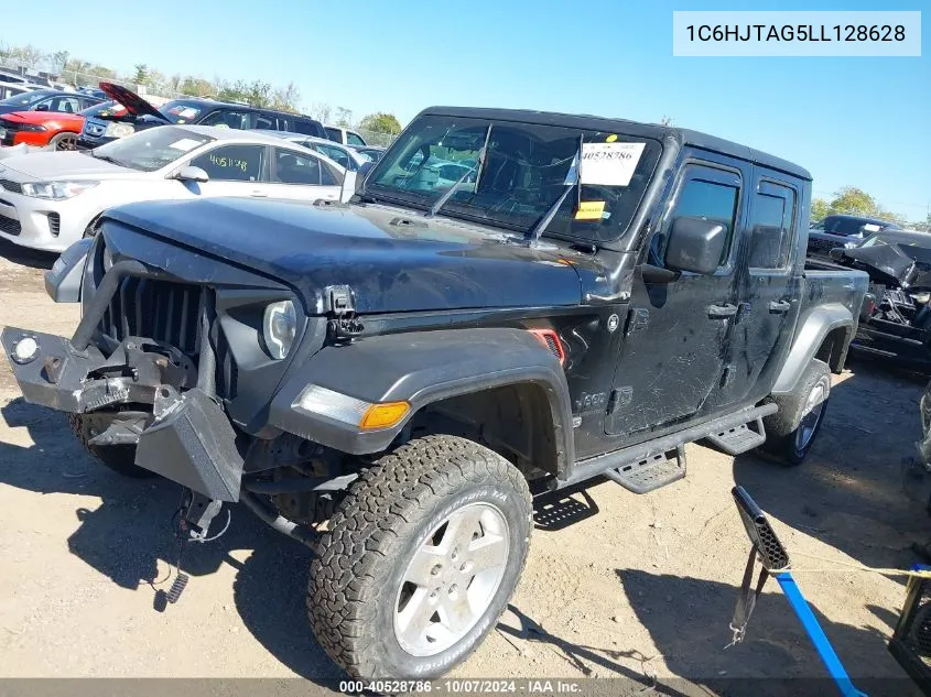 2020 Jeep Gladiator Sport S 4X4 VIN: 1C6HJTAG5LL128628 Lot: 40528786