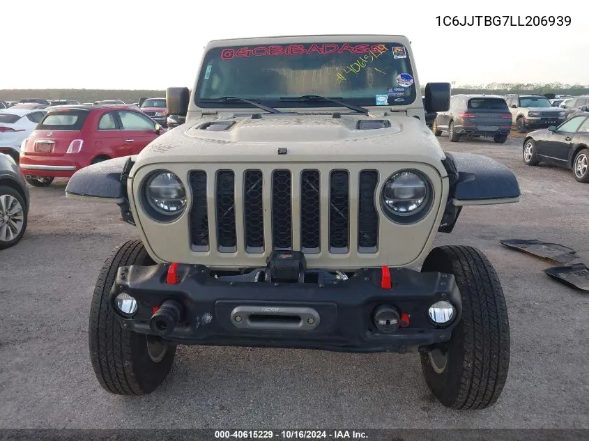 1C6JJTBG7LL206939 2020 Jeep Gladiator Rubicon 4X4