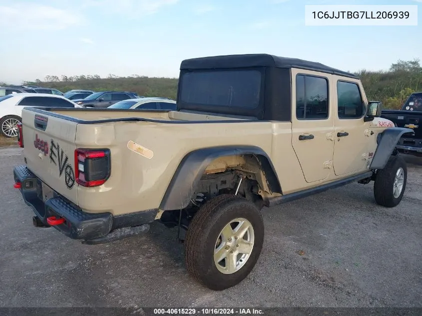 1C6JJTBG7LL206939 2020 Jeep Gladiator Rubicon 4X4