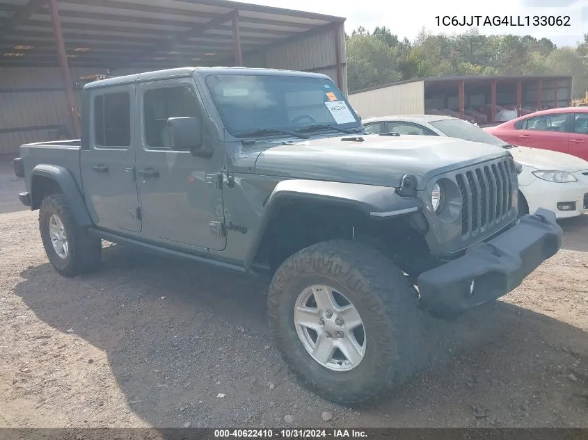 2020 Jeep Gladiator Sport S 4X4 VIN: 1C6JJTAG4LL133062 Lot: 40622410