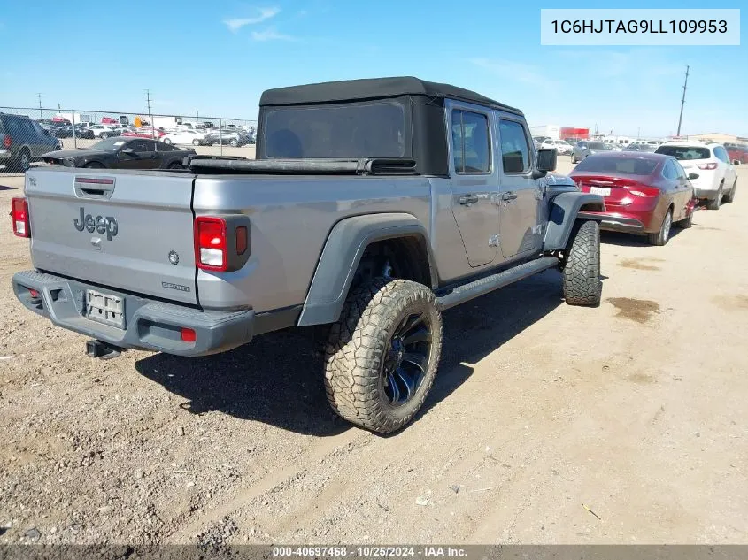 2020 Jeep Gladiator Sport S 4X4 VIN: 1C6HJTAG9LL109953 Lot: 40697468