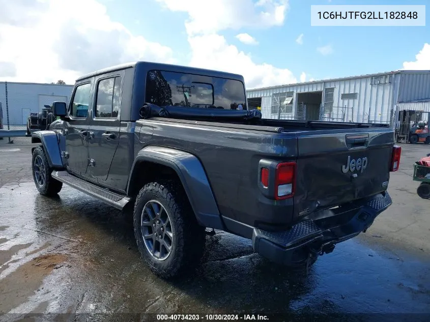 1C6HJTFG2LL182848 2020 Jeep Gladiator Overland 4X4