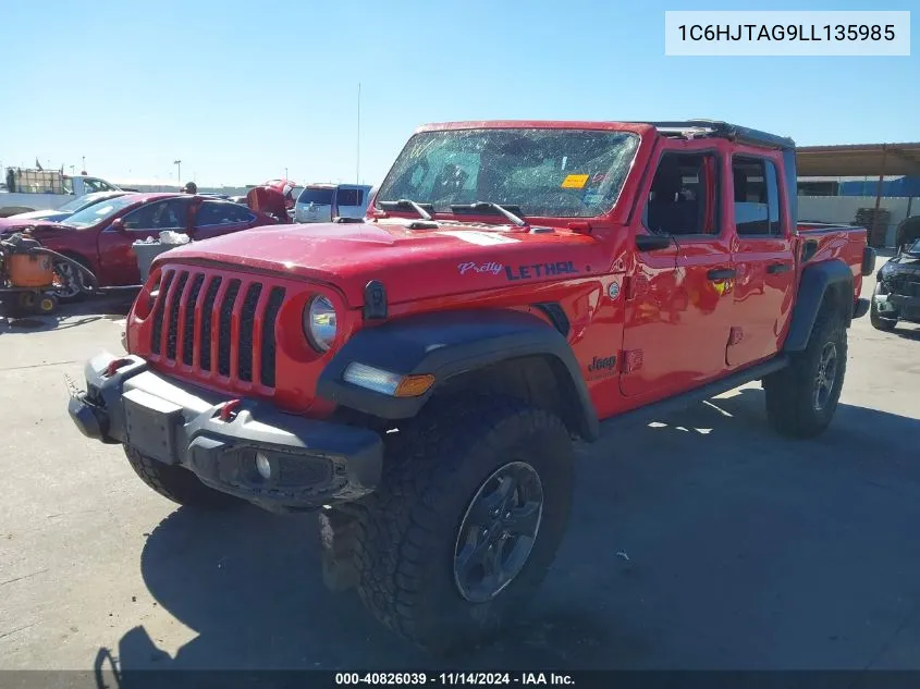 2020 Jeep Gladiator Sport S 4X4 VIN: 1C6HJTAG9LL135985 Lot: 40826039