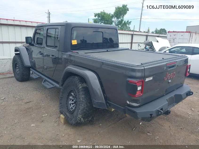 2021 Jeep Gladiator Mojave 4X4 VIN: 1C6JJTEG0ML609089 Lot: 39694622