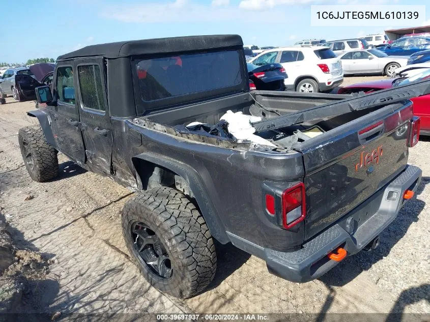 2021 Jeep Gladiator Mojave 4X4 VIN: 1C6JJTEG5ML610139 Lot: 39697937