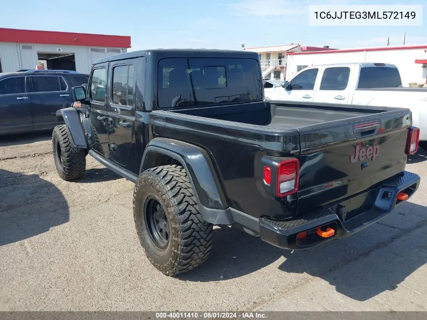 1C6JJTEG3ML572149 2021 Jeep Gladiator Mojave 4X4