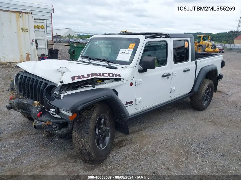 1C6JJTBM2ML555269 2021 Jeep Gladiator Rubicon 4X4