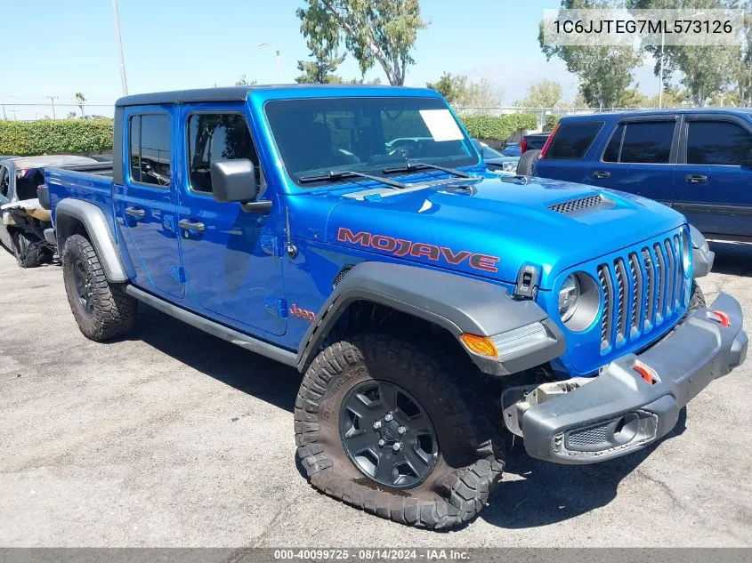 1C6JJTEG7ML573126 2021 Jeep Gladiator Mojave 4X4