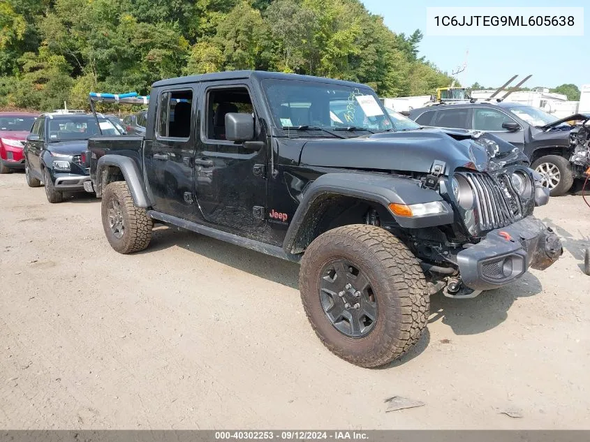 2021 Jeep Gladiator Mojave VIN: 1C6JJTEG9ML605638 Lot: 40302253