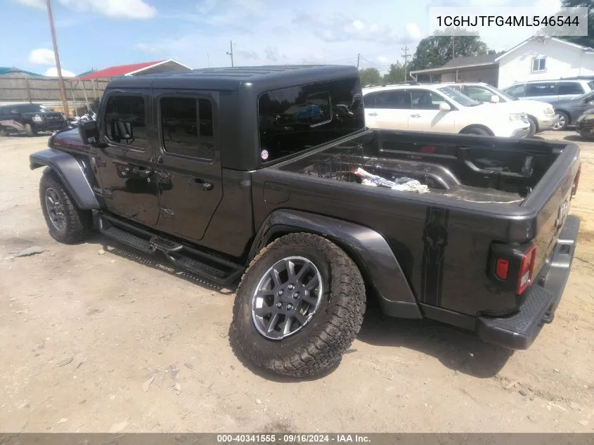 1C6HJTFG4ML546544 2021 Jeep Gladiator Overland 4X4