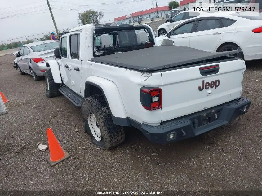 2021 Jeep Gladiator Mojave 4X4 VIN: 1C6JJTEG5ML529447 Lot: 40391363