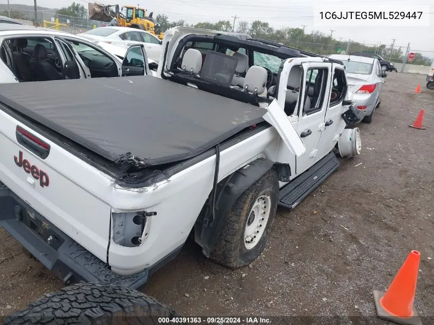 2021 Jeep Gladiator Mojave 4X4 VIN: 1C6JJTEG5ML529447 Lot: 40391363