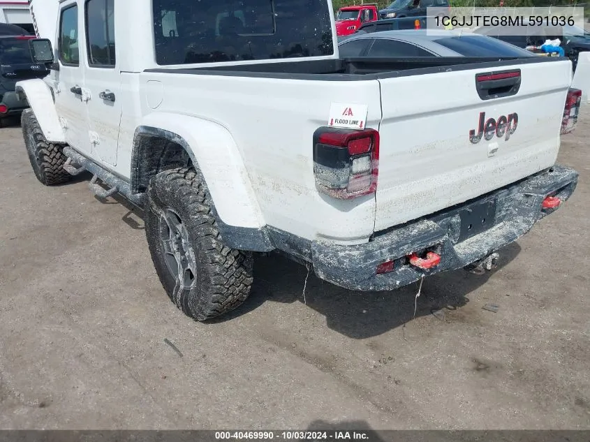 2021 Jeep Gladiator Mojave 4X4 VIN: 1C6JJTEG8ML591036 Lot: 40469990