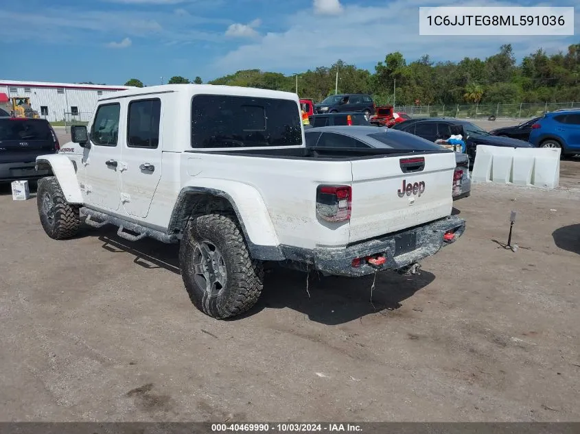 2021 Jeep Gladiator Mojave 4X4 VIN: 1C6JJTEG8ML591036 Lot: 40469990