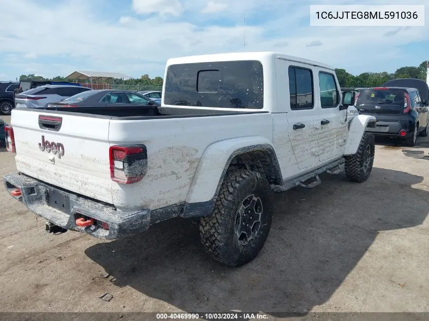 2021 Jeep Gladiator Mojave 4X4 VIN: 1C6JJTEG8ML591036 Lot: 40469990