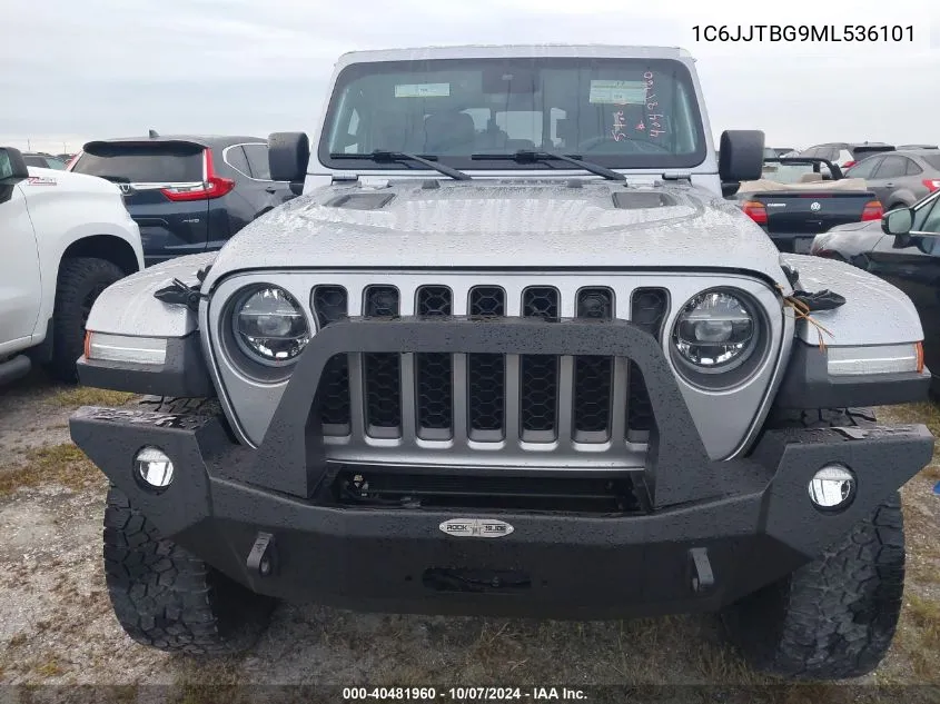 2021 Jeep Gladiator Rubicon VIN: 1C6JJTBG9ML536101 Lot: 40481960