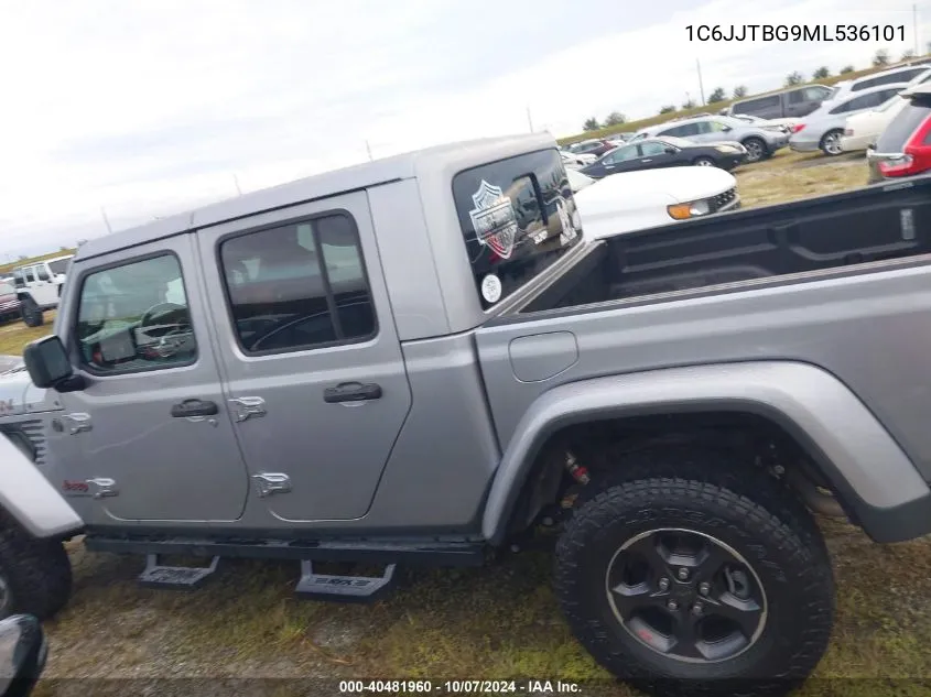 2021 Jeep Gladiator Rubicon VIN: 1C6JJTBG9ML536101 Lot: 40481960