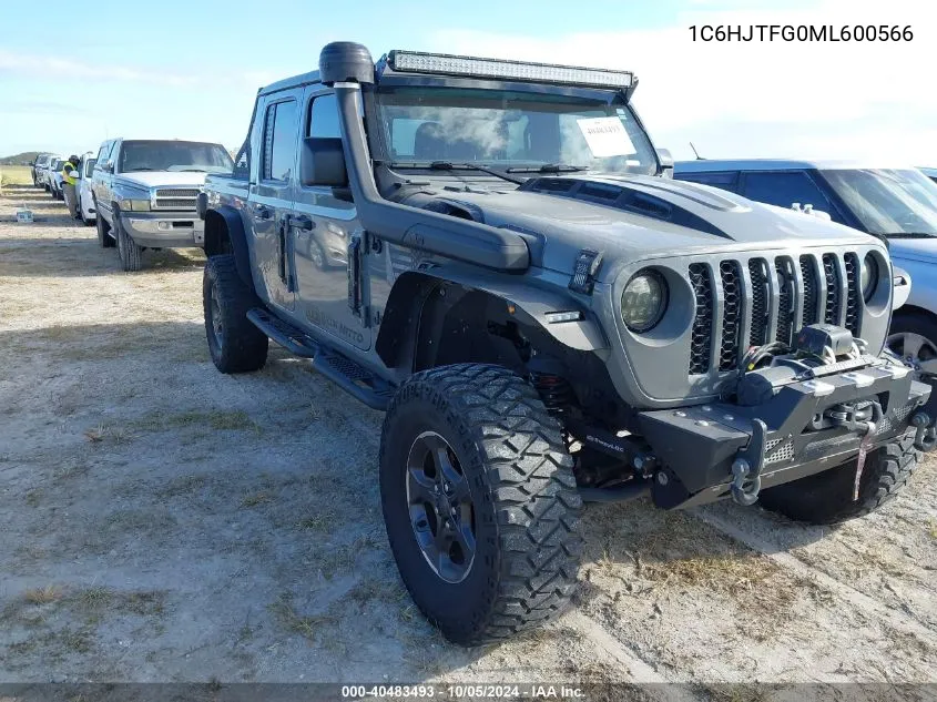 1C6HJTFG0ML600566 2021 Jeep Gladiator Overland