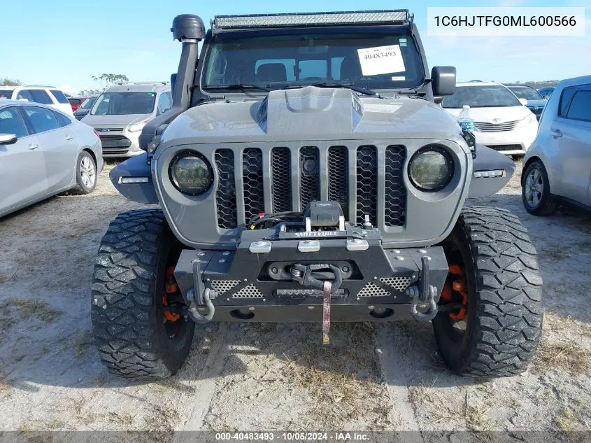 1C6HJTFG0ML600566 2021 Jeep Gladiator Overland