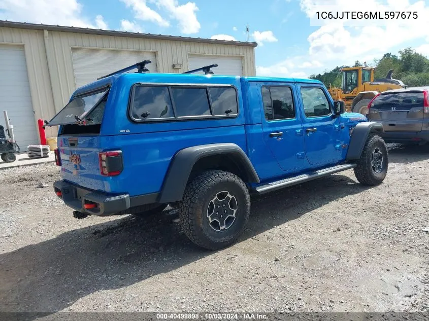 2021 Jeep Gladiator Mojave 4X4 VIN: 1C6JJTEG6ML597675 Lot: 40499898