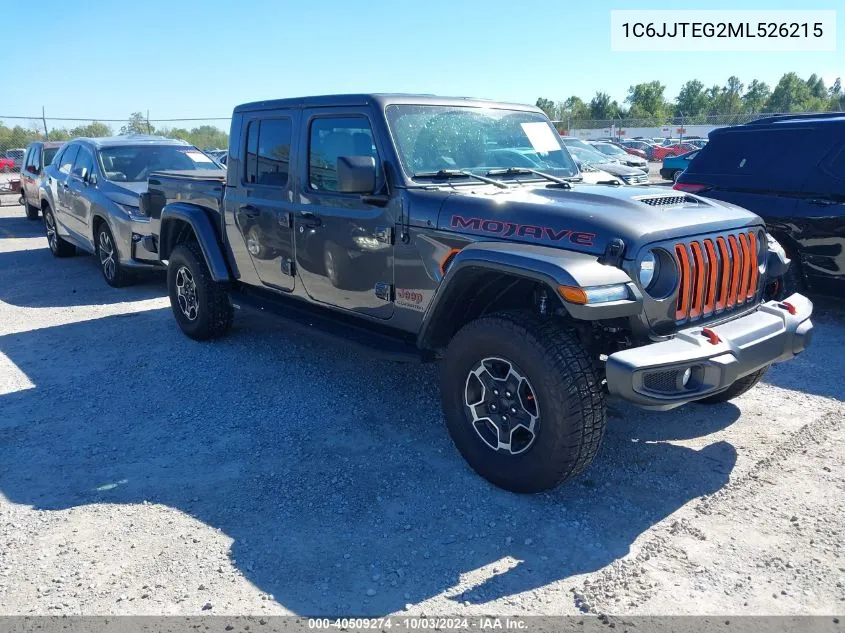 2021 Jeep Gladiator Mojave 4X4 VIN: 1C6JJTEG2ML526215 Lot: 40509274