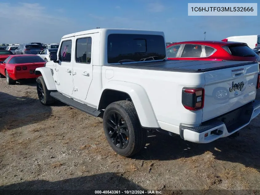 2021 Jeep Gladiator High Altitude 4X4 VIN: 1C6HJTFG3ML532666 Lot: 40543361