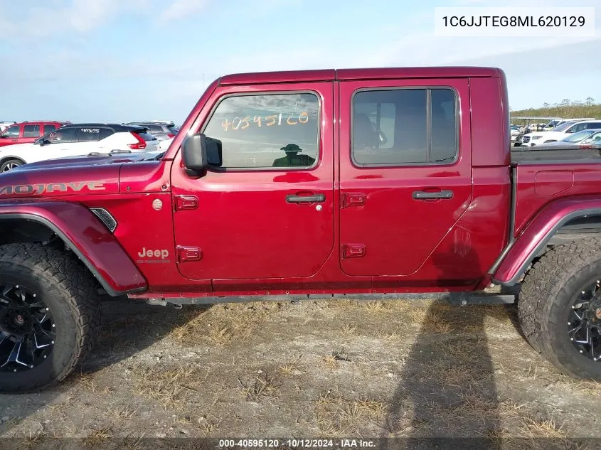 2021 Jeep Gladiator Mojave VIN: 1C6JJTEG8ML620129 Lot: 40595120