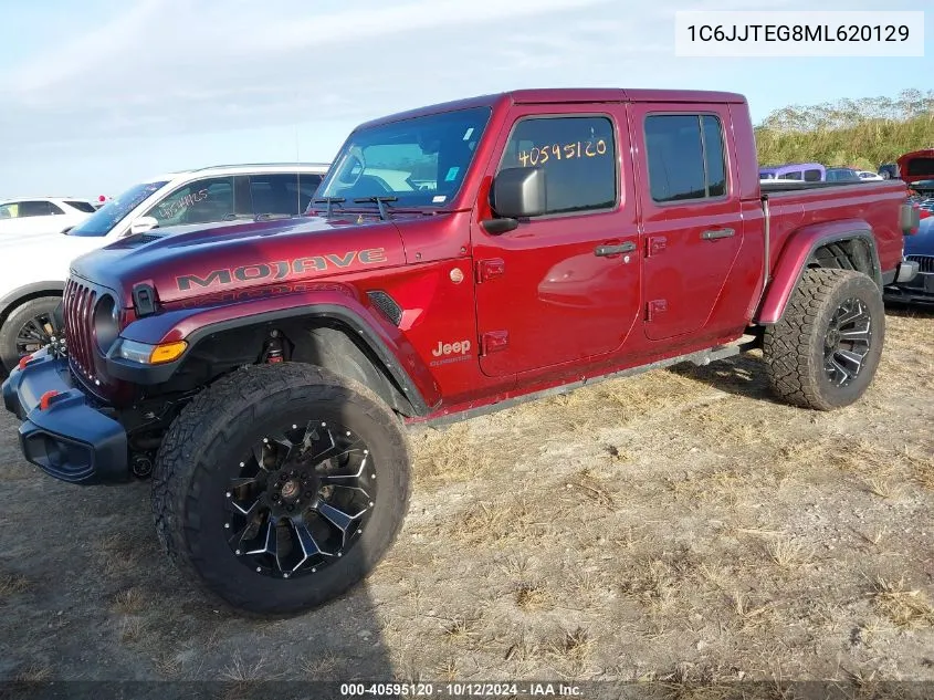 2021 Jeep Gladiator Mojave VIN: 1C6JJTEG8ML620129 Lot: 40595120