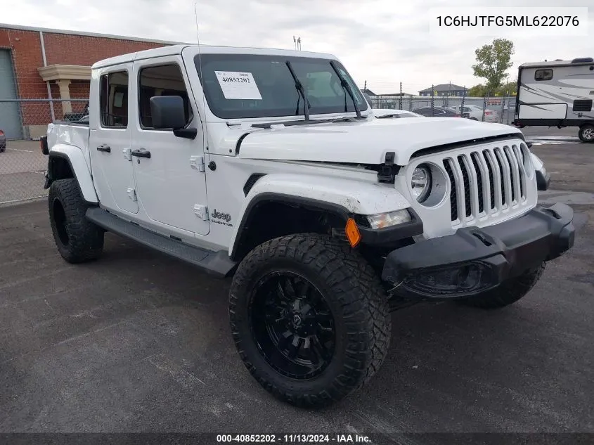 1C6HJTFG5ML622076 2021 Jeep Gladiator Overland 4X4