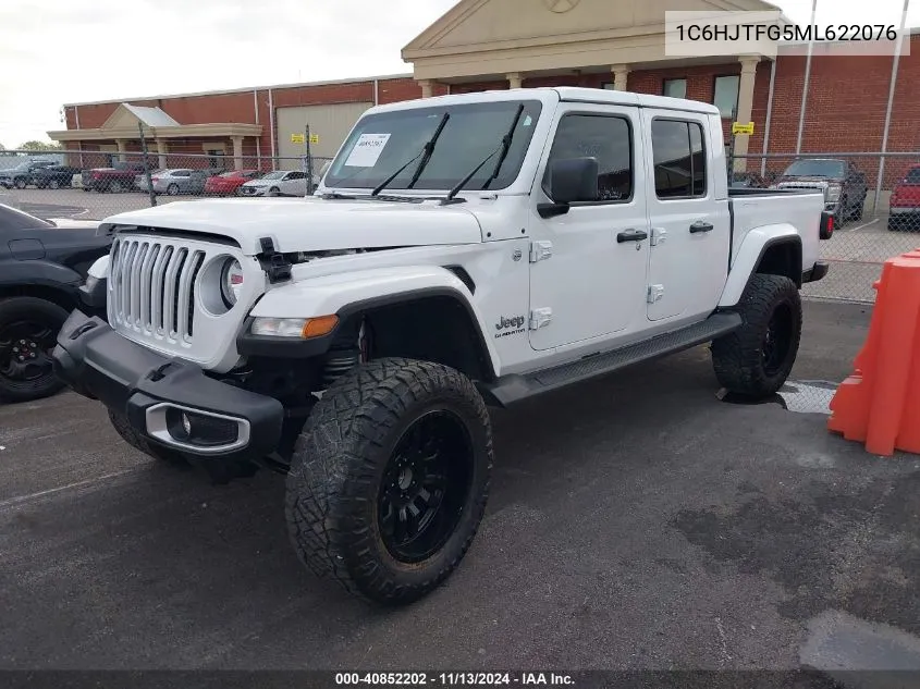 1C6HJTFG5ML622076 2021 Jeep Gladiator Overland 4X4