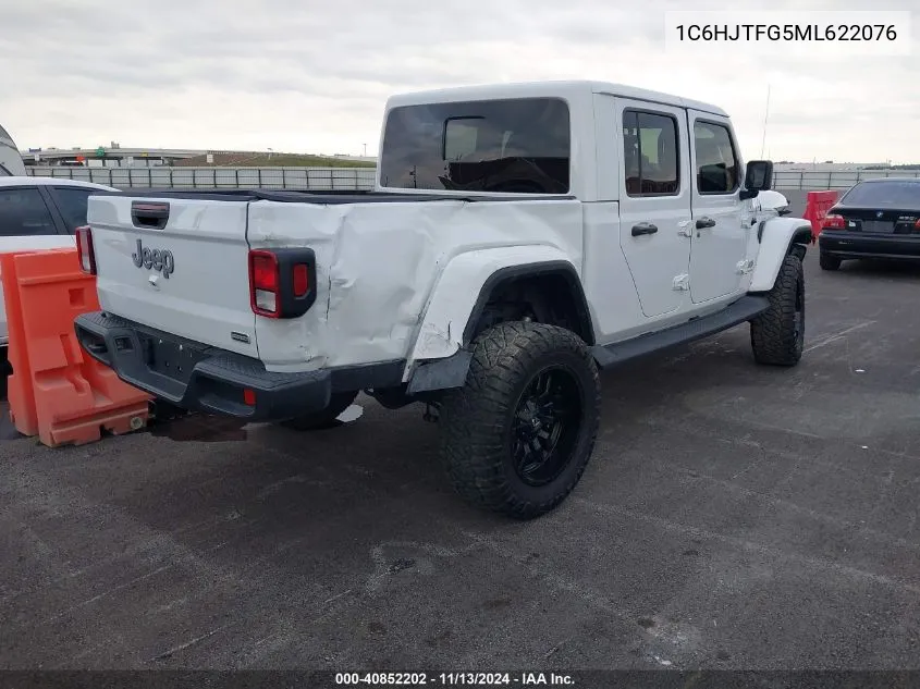 1C6HJTFG5ML622076 2021 Jeep Gladiator Overland 4X4