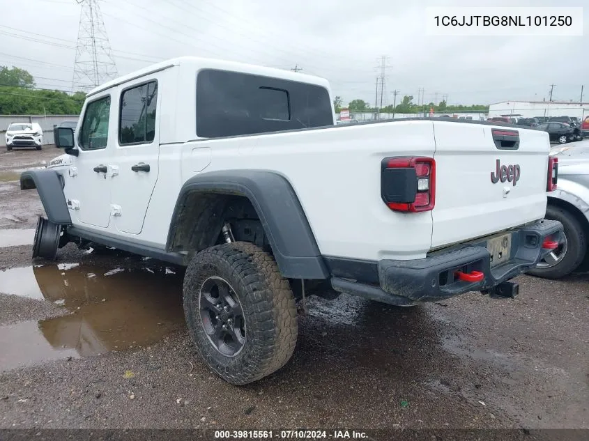 1C6JJTBG8NL101250 2022 Jeep Gladiator Rubicon 4X4