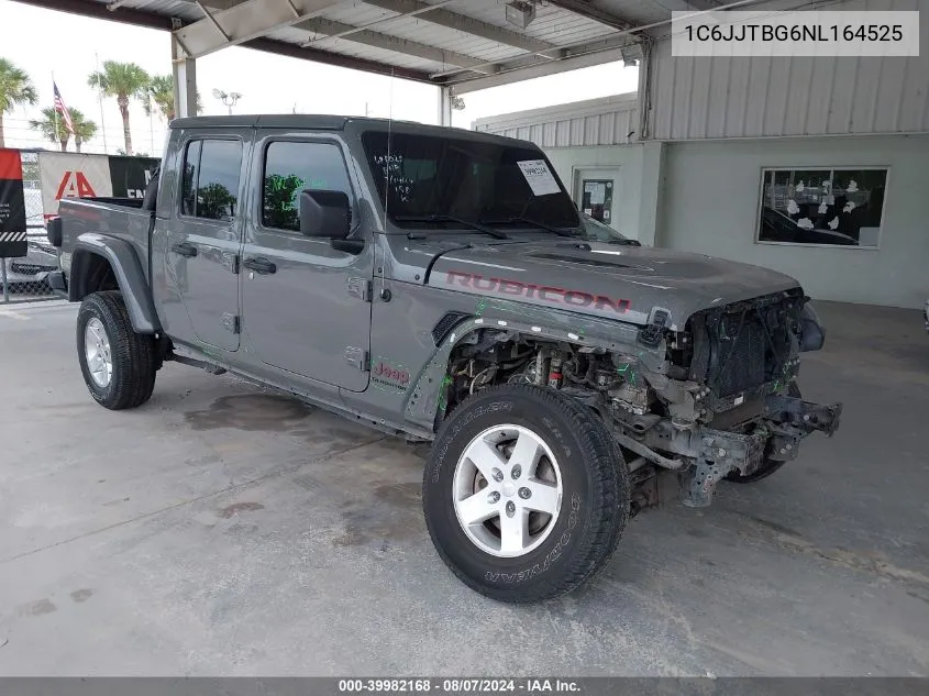 2022 Jeep Gladiator Rubicon 4X4 VIN: 1C6JJTBG6NL164525 Lot: 39982168