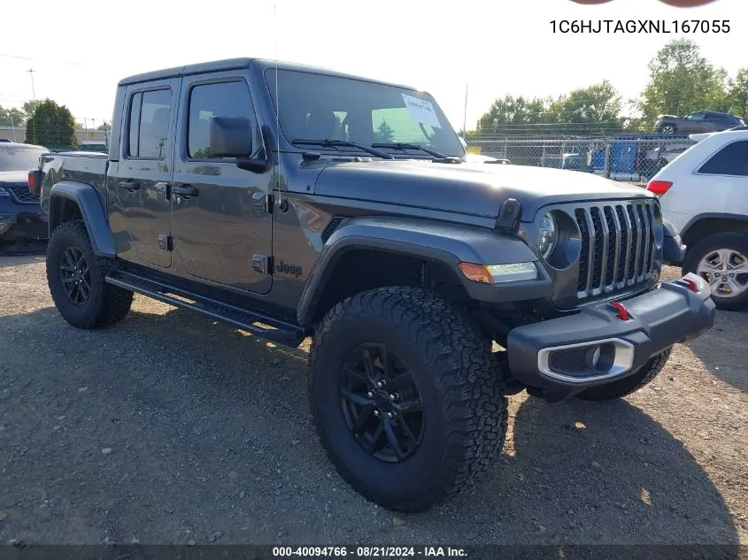 1C6HJTAGXNL167055 2022 Jeep Gladiator Sport S 4X4