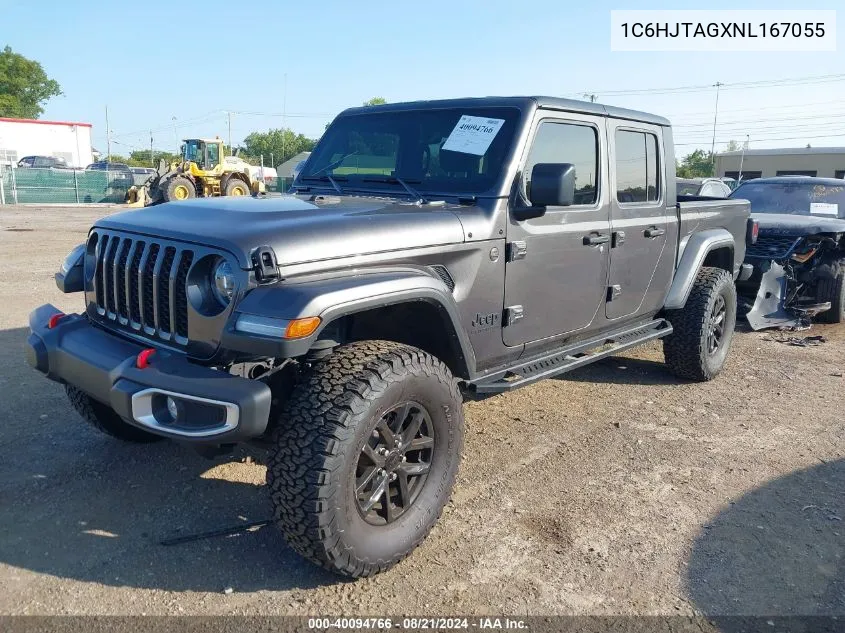 2022 Jeep Gladiator Sport S 4X4 VIN: 1C6HJTAGXNL167055 Lot: 40094766