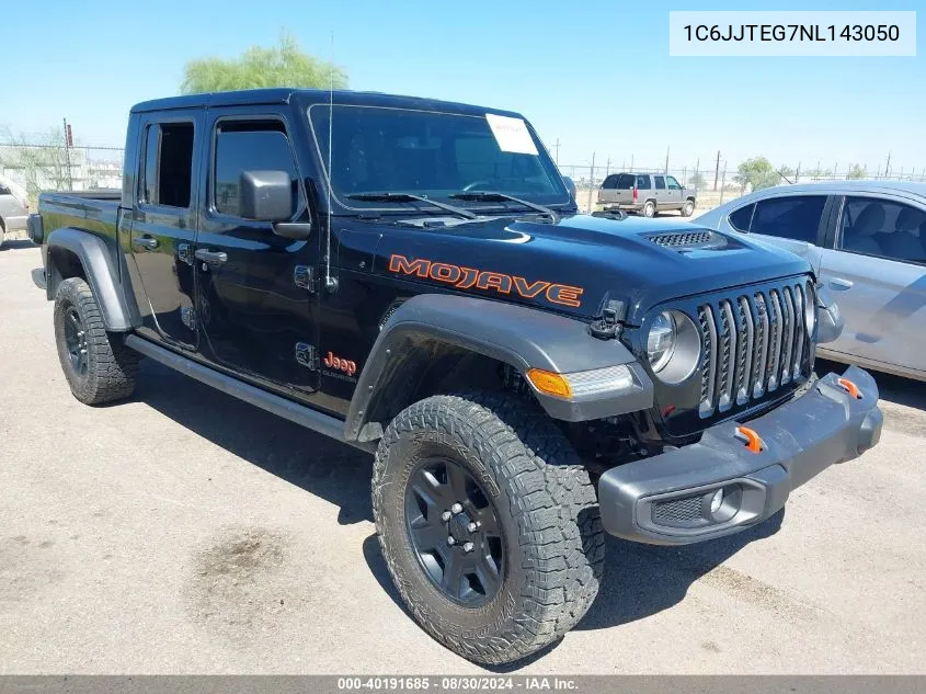 2022 Jeep Gladiator Mojave 4X4 VIN: 1C6JJTEG7NL143050 Lot: 40191685