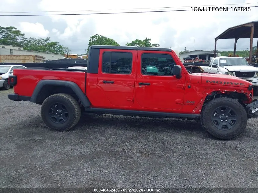 2022 Jeep Gladiator Mojave 4X4 VIN: 1C6JJTEG6NL168845 Lot: 40462439