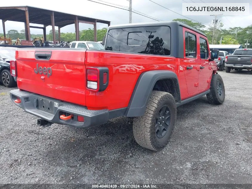 2022 Jeep Gladiator Mojave 4X4 VIN: 1C6JJTEG6NL168845 Lot: 40462439