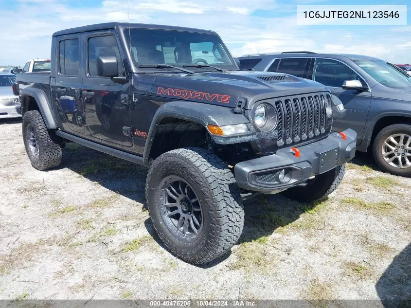 2022 Jeep Gladiator Mojave VIN: 1C6JJTEG2NL123546 Lot: 40475205