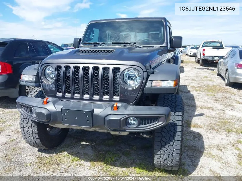 1C6JJTEG2NL123546 2022 Jeep Gladiator Mojave