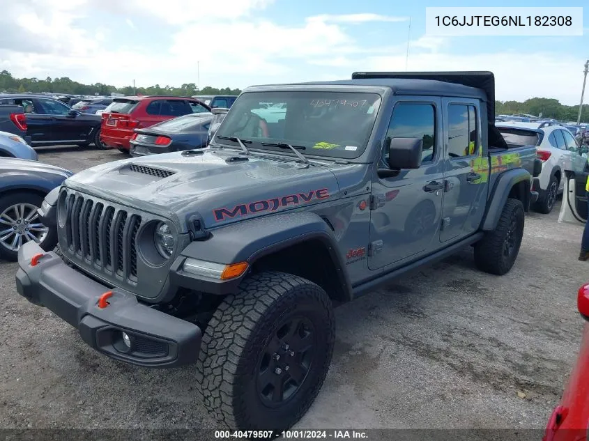 2022 Jeep Gladiator Mojave VIN: 1C6JJTEG6NL182308 Lot: 40479507