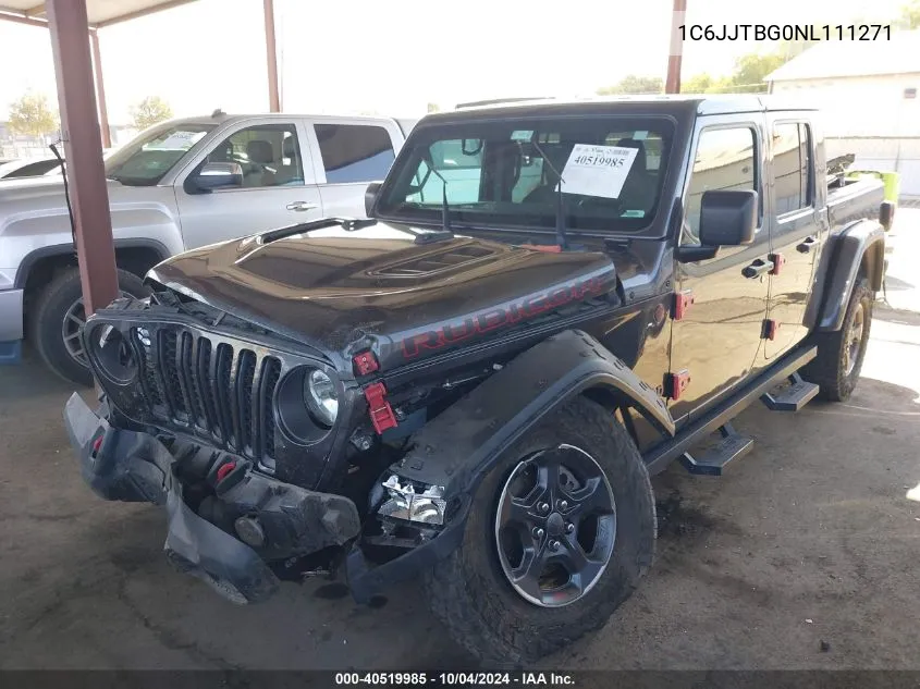 1C6JJTBG0NL111271 2022 Jeep Gladiator Rubicon 4X4