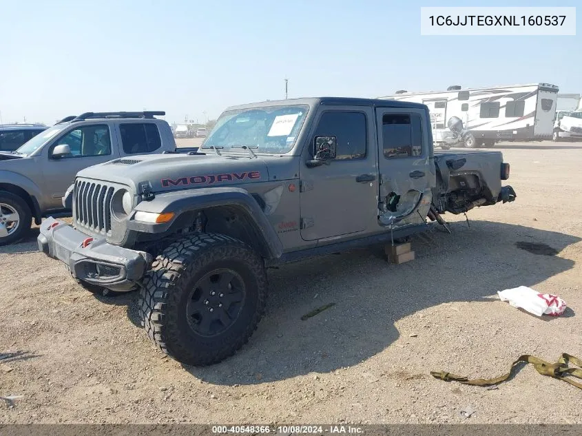 2022 Jeep Gladiator Mojave VIN: 1C6JJTEGXNL160537 Lot: 40548366