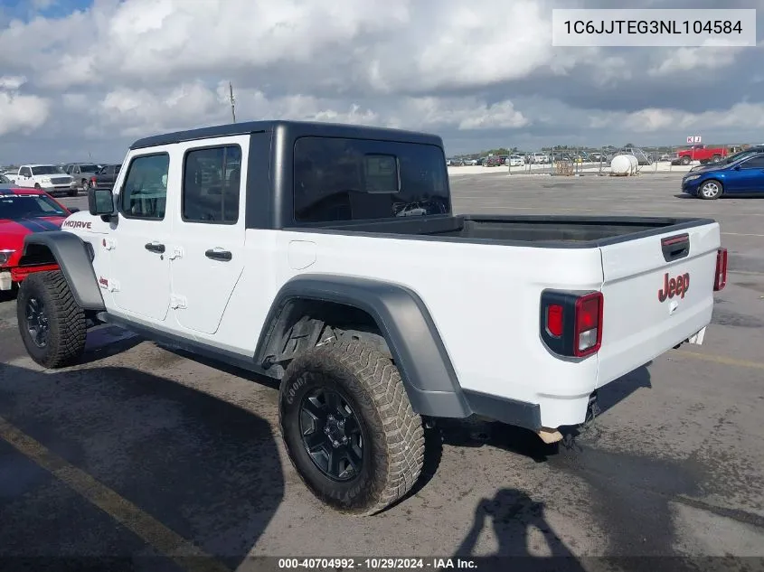 2022 Jeep Gladiator Mojave 4X4 VIN: 1C6JJTEG3NL104584 Lot: 40704992