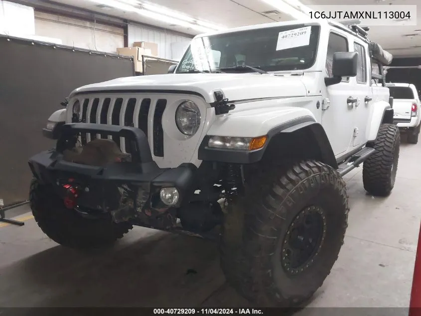 2022 Jeep Gladiator Sport S 4X4 VIN: 1C6JJTAMXNL113004 Lot: 40729209