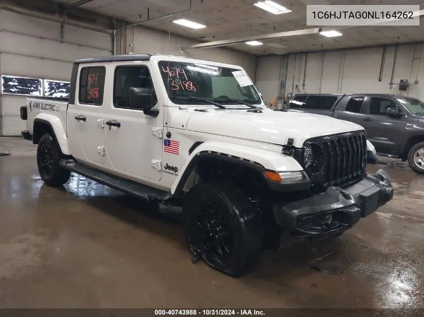 2022 Jeep Gladiator Altitude 4X4 VIN: 1C6HJTAG0NL164262 Lot: 40743988