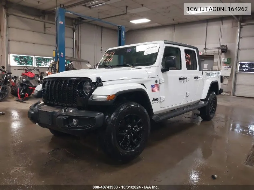 2022 Jeep Gladiator Altitude 4X4 VIN: 1C6HJTAG0NL164262 Lot: 40743988